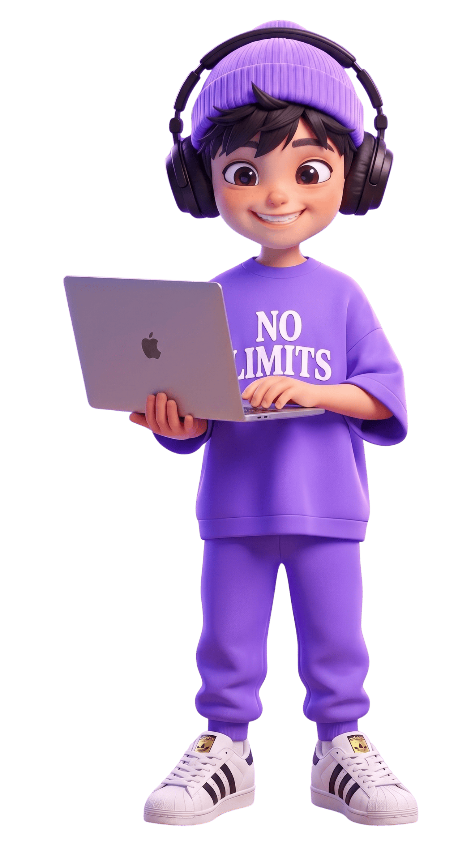 Infiax Engineering Team 3D Mascot